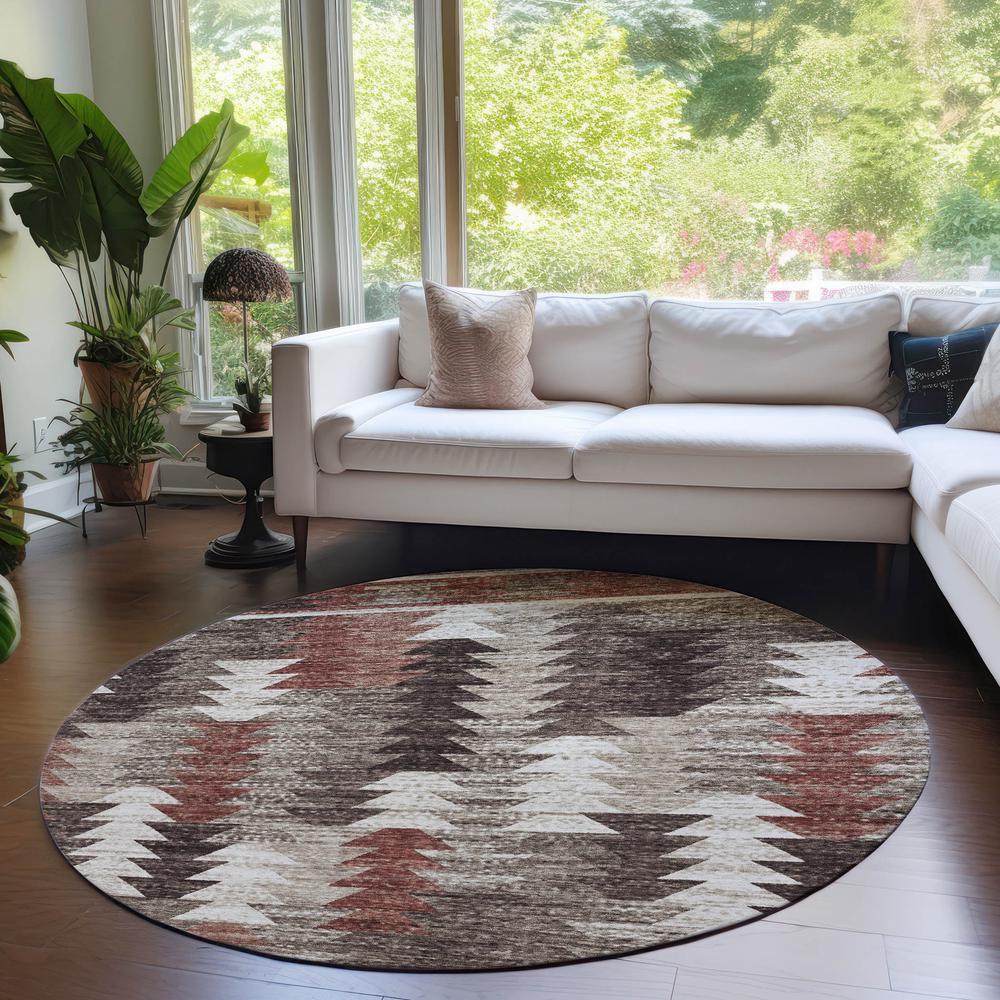 Chantille ACN798 Brown 8' x 8' Rug