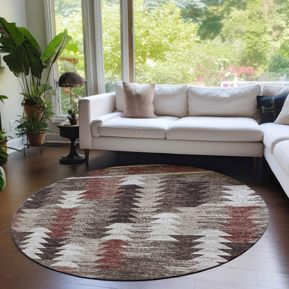 Chantille ACN798 Brown 8' x 8' Rug