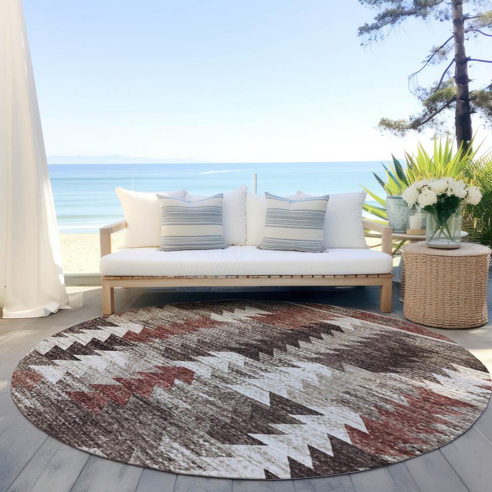 Chantille ACN798 Brown 8' x 8' Rug