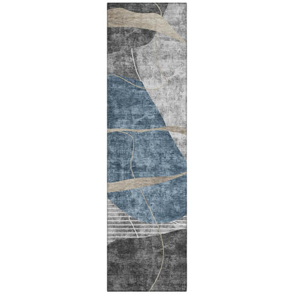 Chantille ACN804 Blue 2'3" x 7'6" Rug