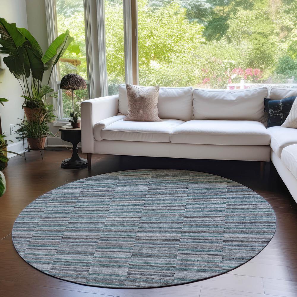 Chantille ACN816 Teal 8' x 8' Rug