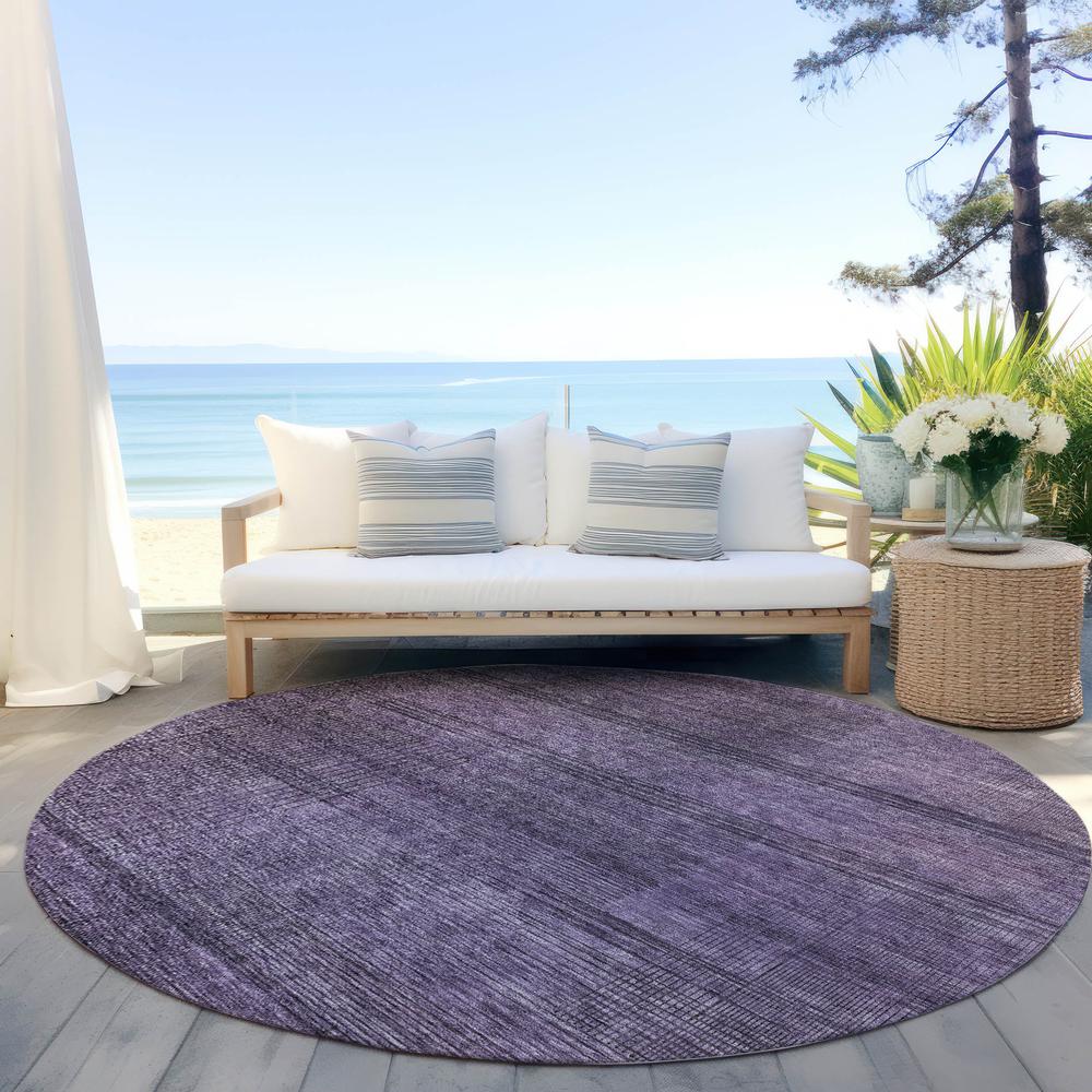 Chantille ACN820 Purple 8' x 8' Rug