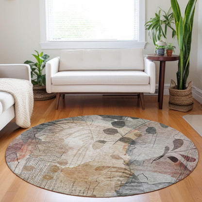 Chantille ACN832 Orange 8' x 8' Rug