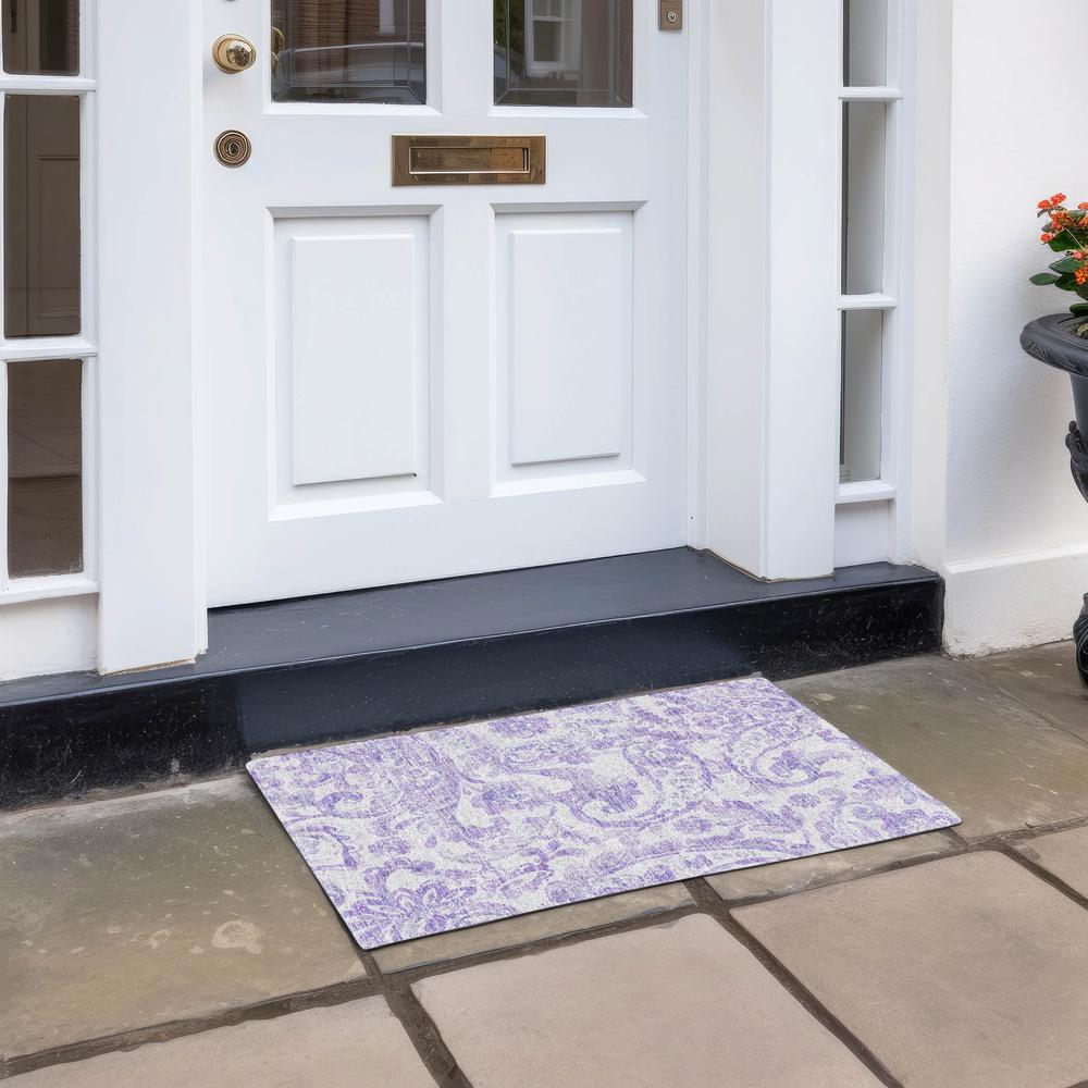Chantille ACN835 Purple 1'8" x 2'6" Rug