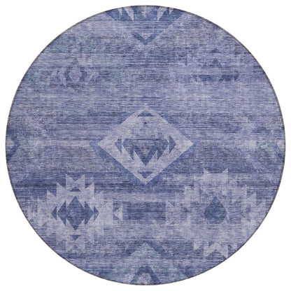 Chantille ACN837 Blue 8' x 8' Rug