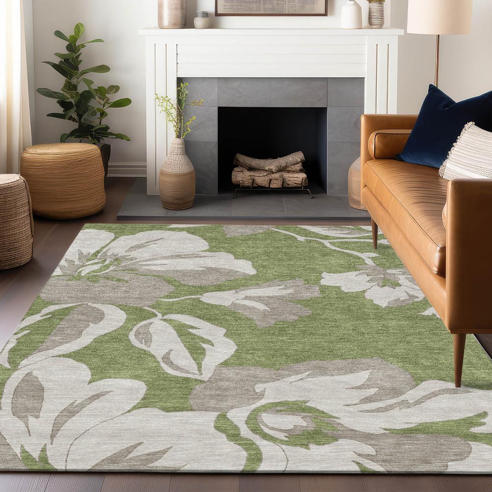 Chantille ACN857 Green 2'6" x 3'10" Rug