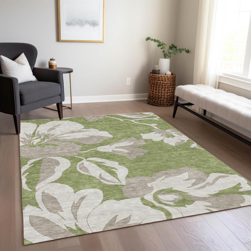 Chantille ACN857 Green 2'6" x 3'10" Rug