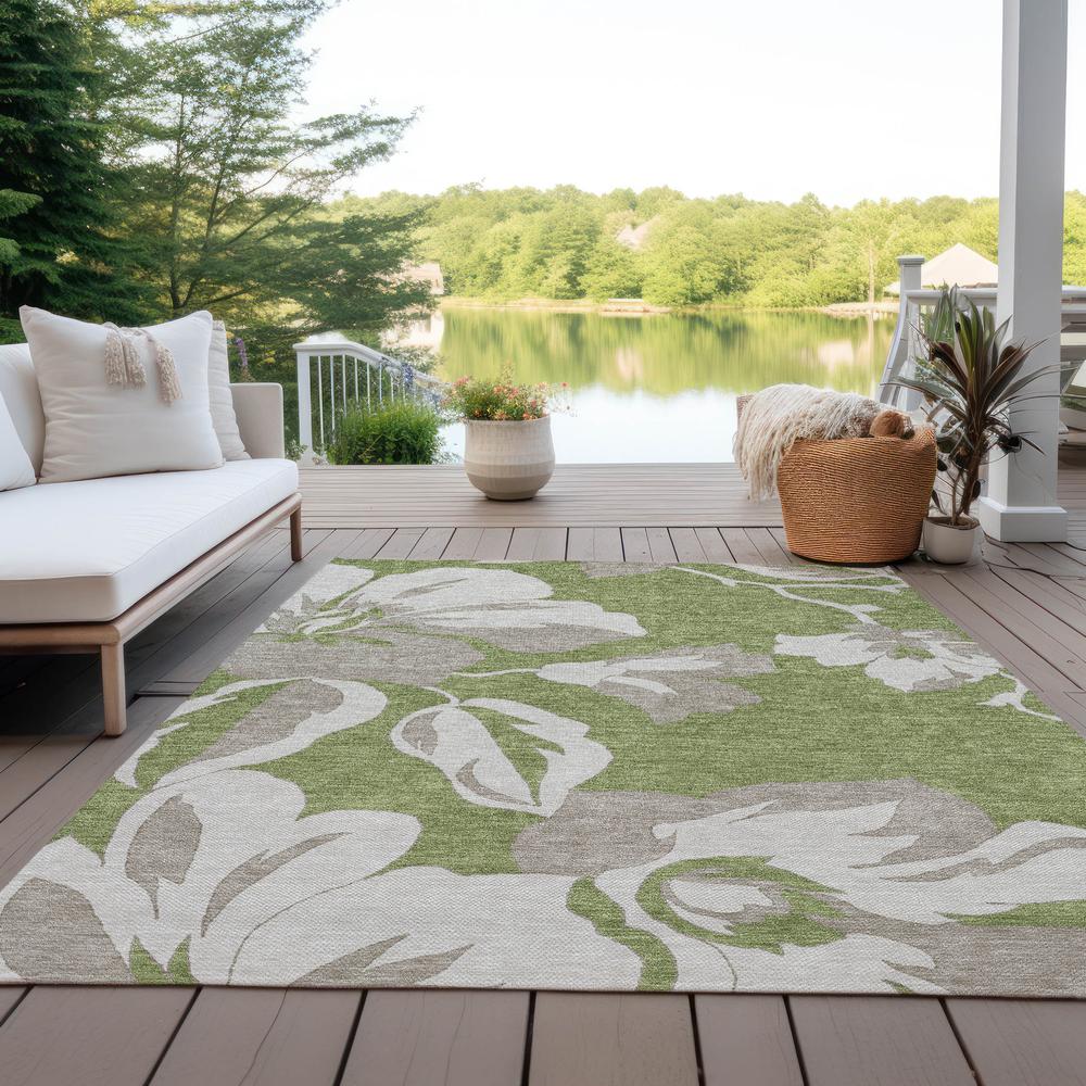 Chantille ACN857 Green 2'6" x 3'10" Rug
