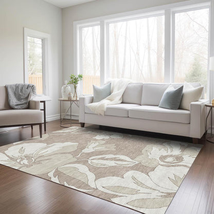 Chantille ACN857 Brown 2'6" x 3'10" Rug