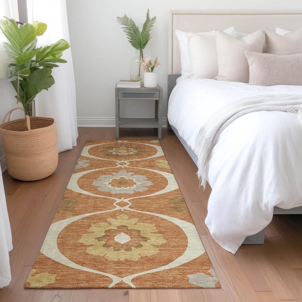 Chantille ACN858 Orange 2'3" x 7'6" Rug