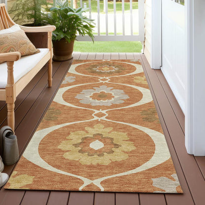 Chantille ACN858 Orange 2'3" x 7'6" Rug