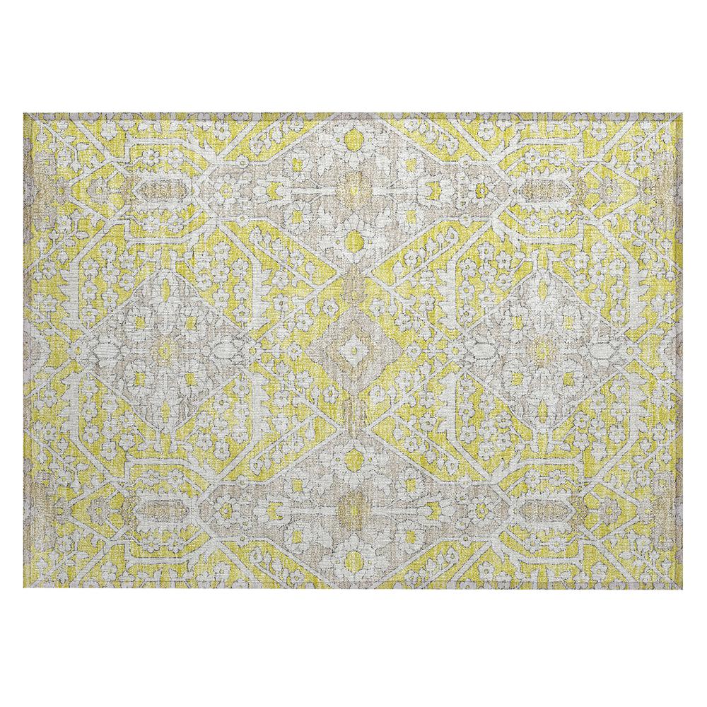 Chantille ACN863 Gold 1'8" x 2'6" Rug