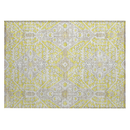 Chantille ACN863 Gold 1'8" x 2'6" Rug