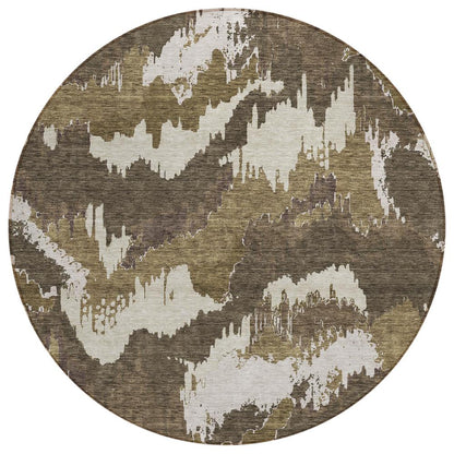 Chantille ACN865 Brown 8' x 8' Rug