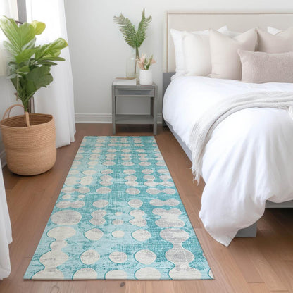 Chantille ACN869 Teal 2'3" x 7'6" Rug