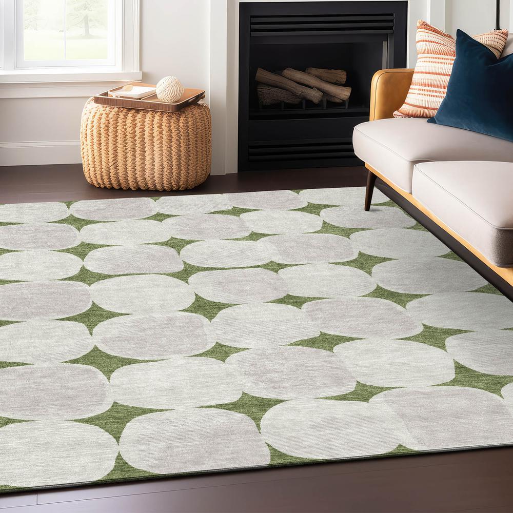 Chantille ACN870 Green 2'6" x 3'10" Rug