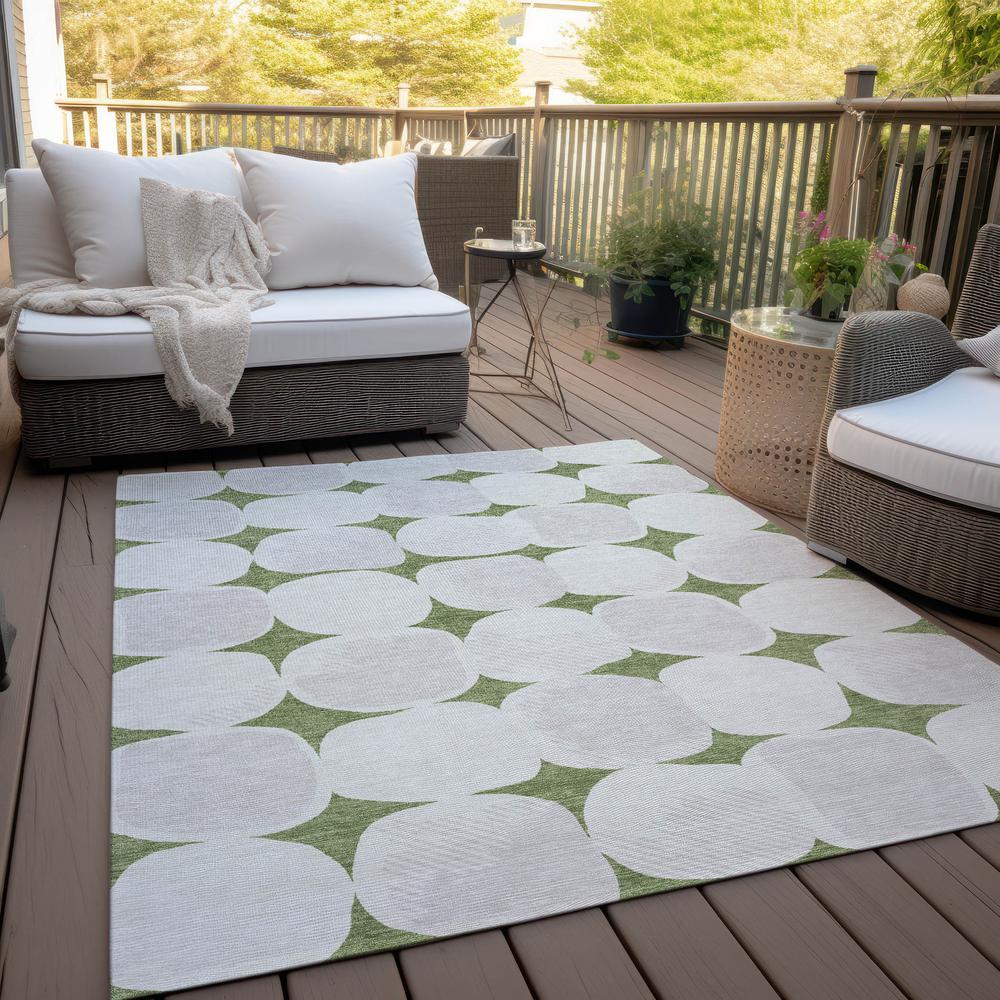 Chantille ACN870 Green 2'6" x 3'10" Rug