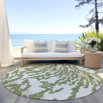 Chantille ACN873 Green 8' x 8' Rug