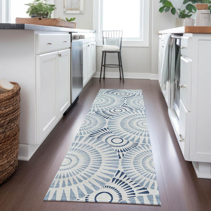 Chantille ACN877 Blue 2'3" x 7'6" Rug