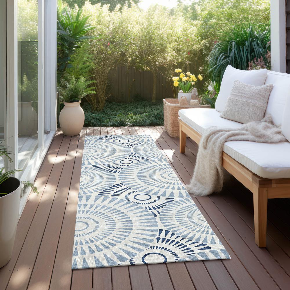 Chantille ACN877 Blue 2'3" x 7'6" Rug