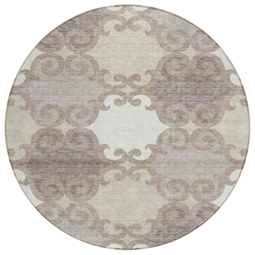 Chantille ACN883 Brown 8' x 8' Rug