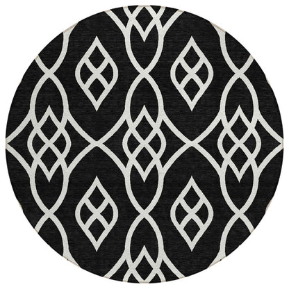 Chantille ACN884 Black 8' x 8' Rug