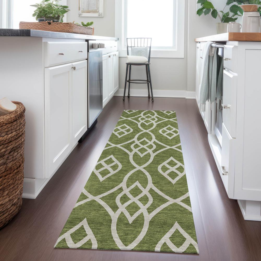 Chantille ACN884 Green 2'3" x 7'6" Rug