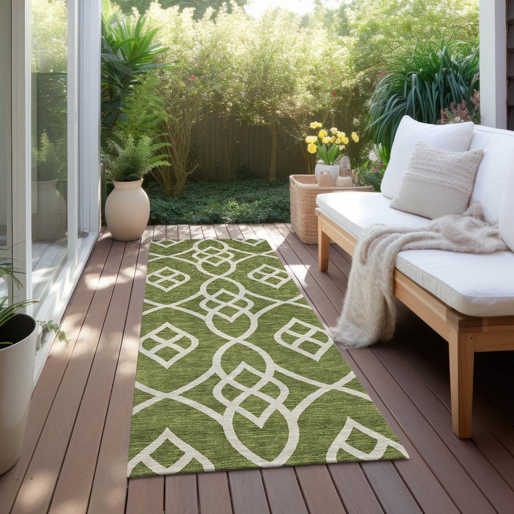 Chantille ACN884 Green 2'3" x 7'6" Rug
