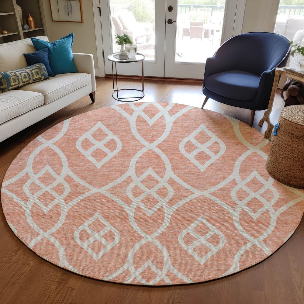 Chantille ACN884 Orange 8' x 8' Rug