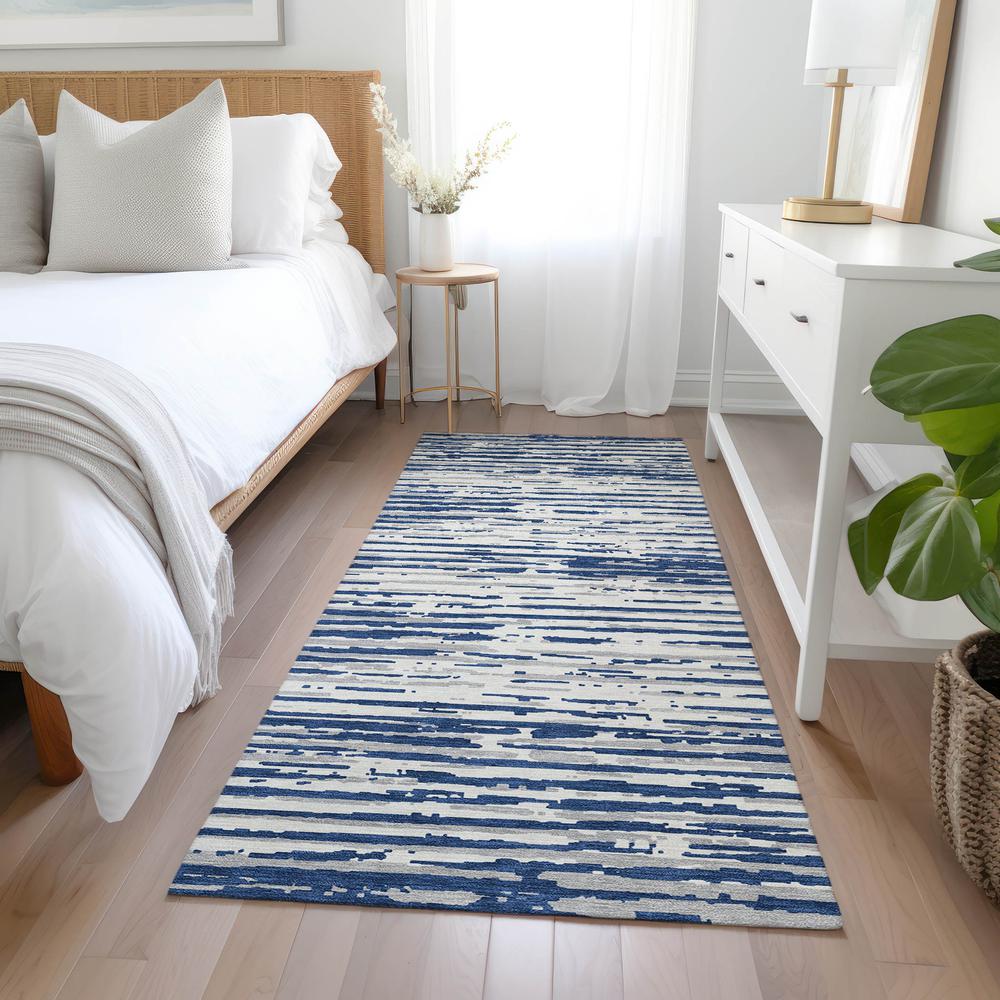 Chantille ACN888 Blue 2'3" x 7'6" Rug