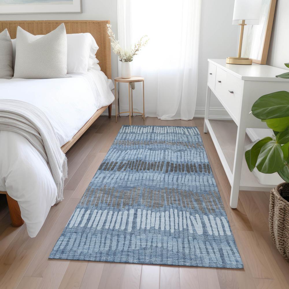 Chantille ACN889 Blue 2'3" x 7'6" Rug