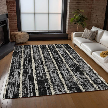 Chantille ACN892 Black 2'6" x 3'10" Rug