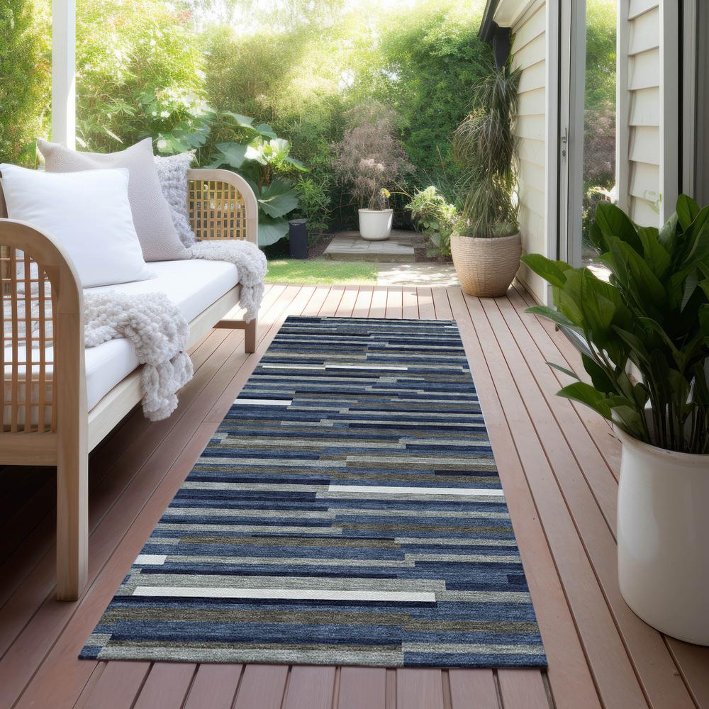 Chantille ACN894 Blue 2'3" x 7'6" Rug