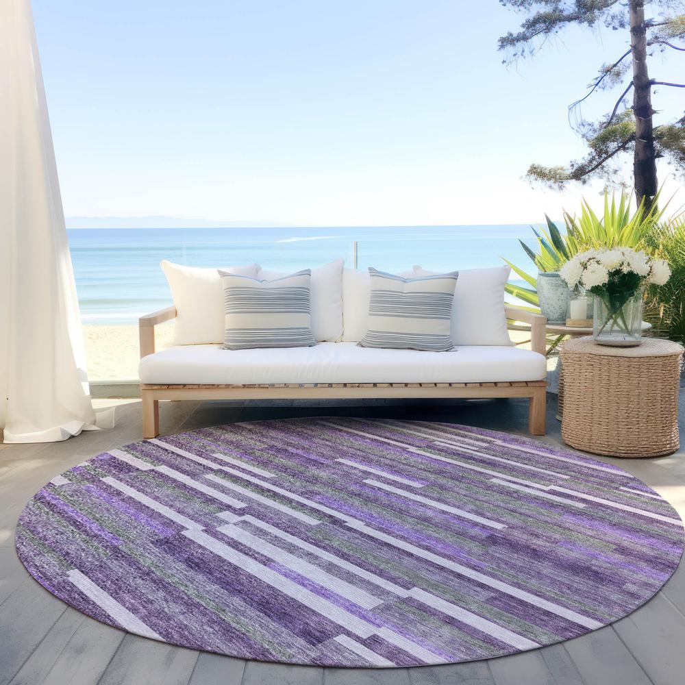 Chantille ACN894 Purple 8' x 8' Rug