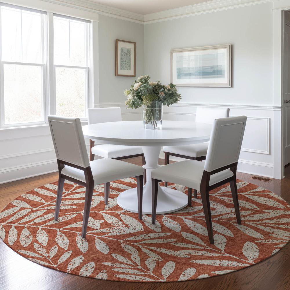 Chantille ACN899 Orange 8' x 8' Rug