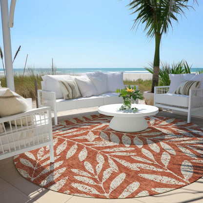 Chantille ACN899 Orange 8' x 8' Rug