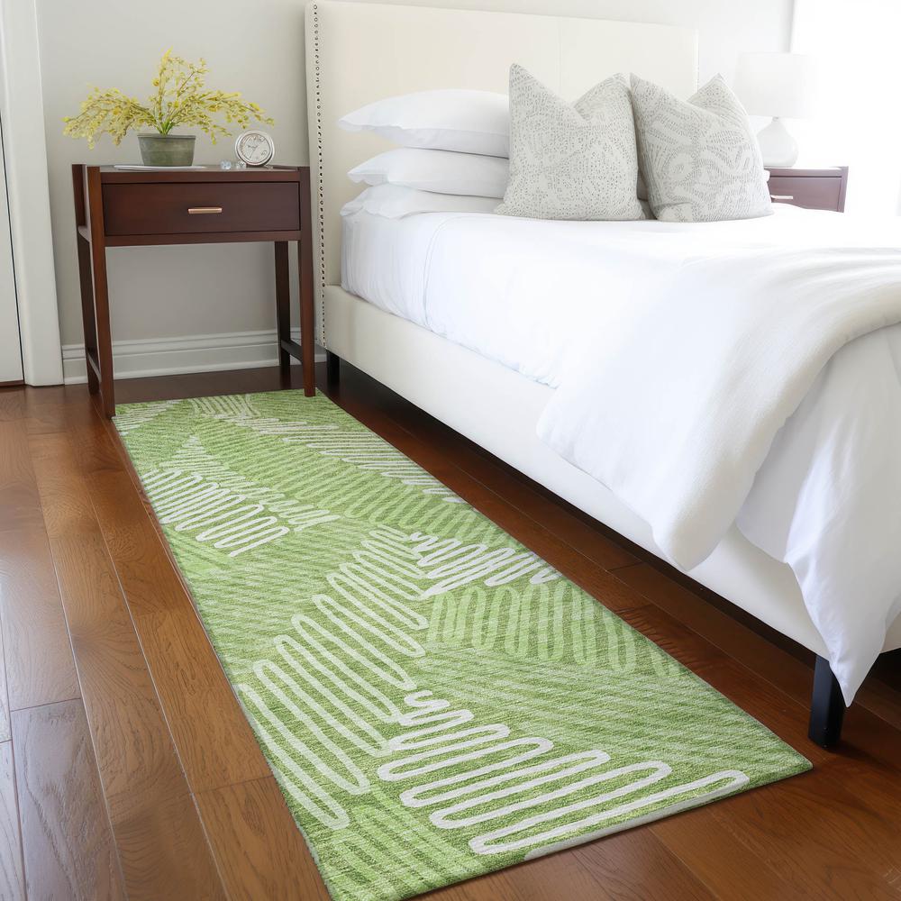 Chantille ACN904 Green 2'3" x 7'6" Rug