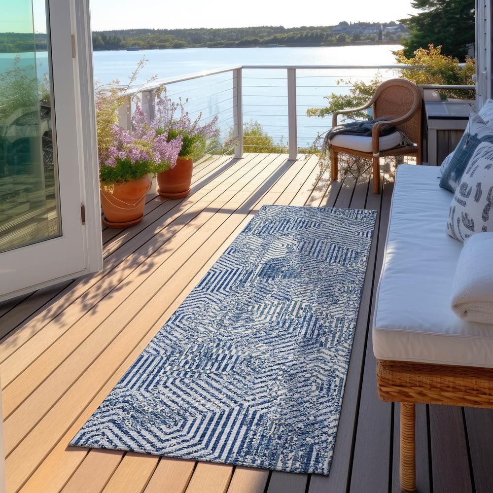 Chantille ACN912 Blue 2'3" x 7'6" Rug