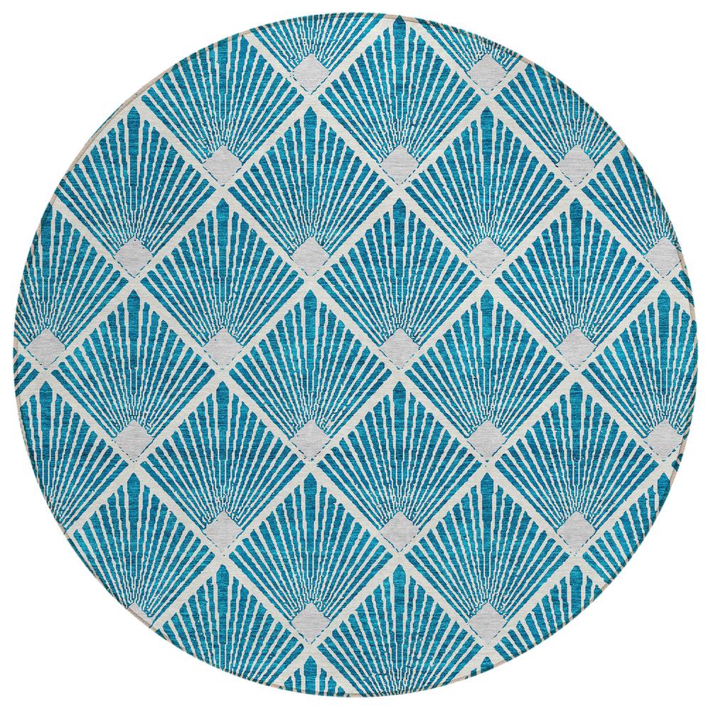 Chantille ACN914 Teal 8' x 8' Rug