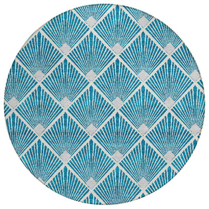 Chantille ACN914 Teal 8' x 8' Rug