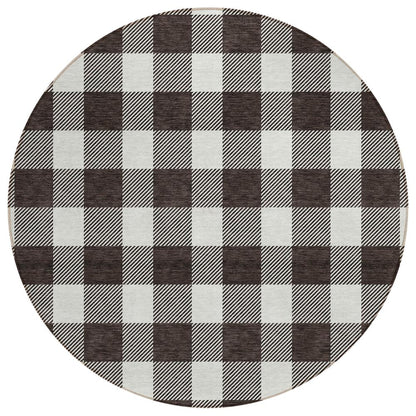 Chantille ACN923 Black 8' x 8' Rug