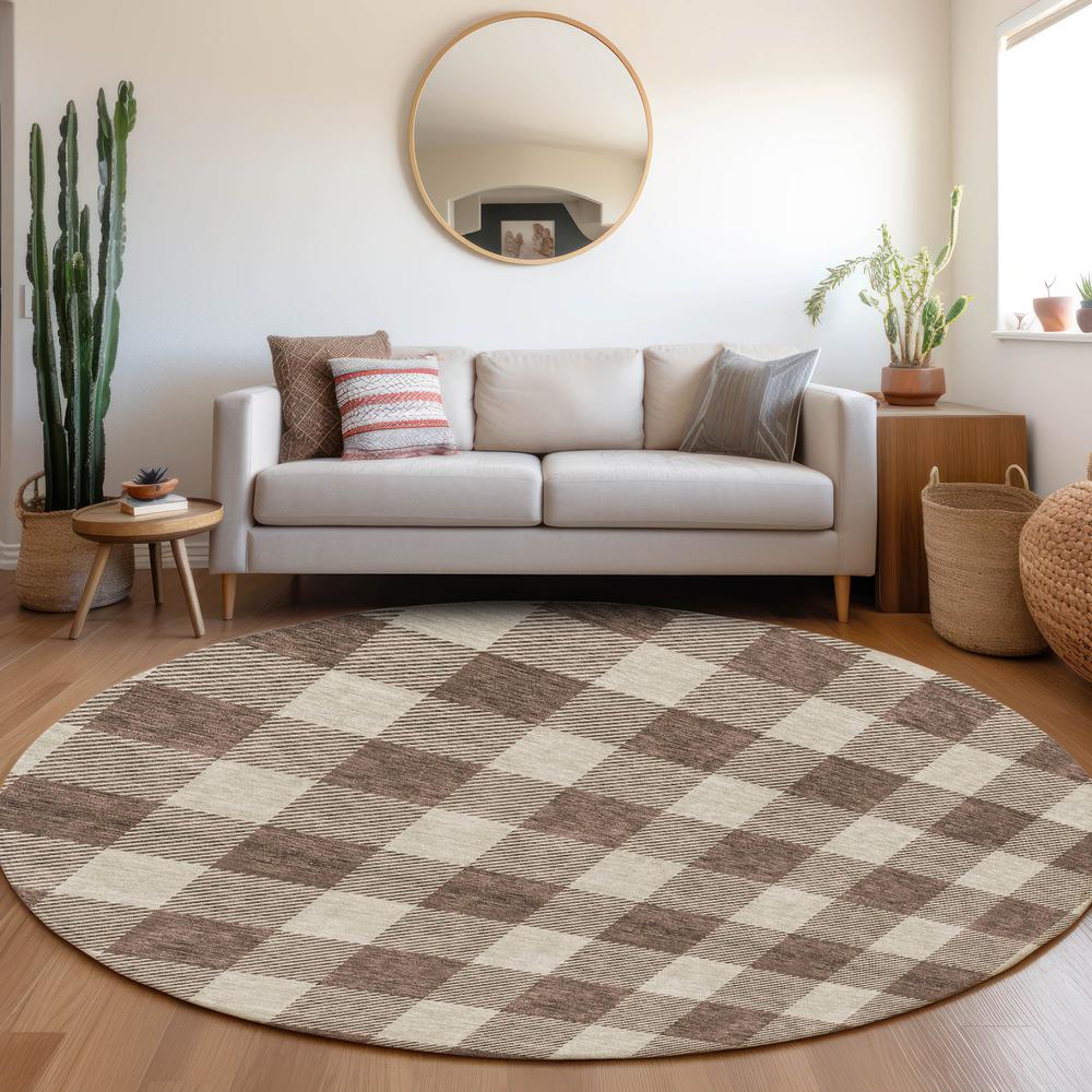 Chantille ACN923 Brown 8' x 8' Rug