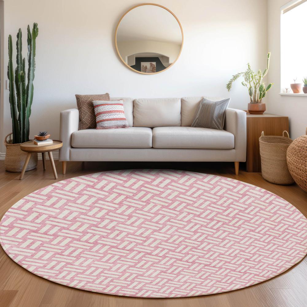 Chantille ACN925 Pink 8' x 8' Rug