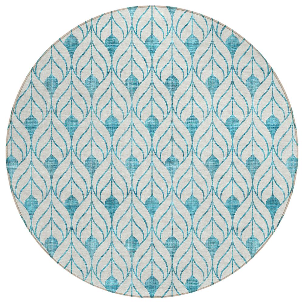 Chantille ACN927 Teal 8' x 8' Rug