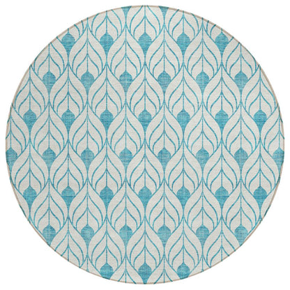 Chantille ACN927 Teal 8' x 8' Rug