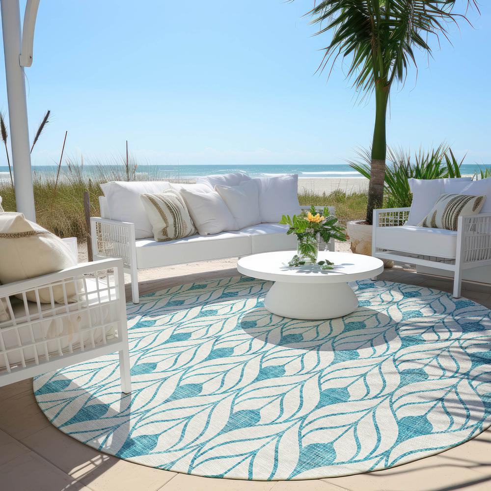 Chantille ACN927 Teal 8' x 8' Rug