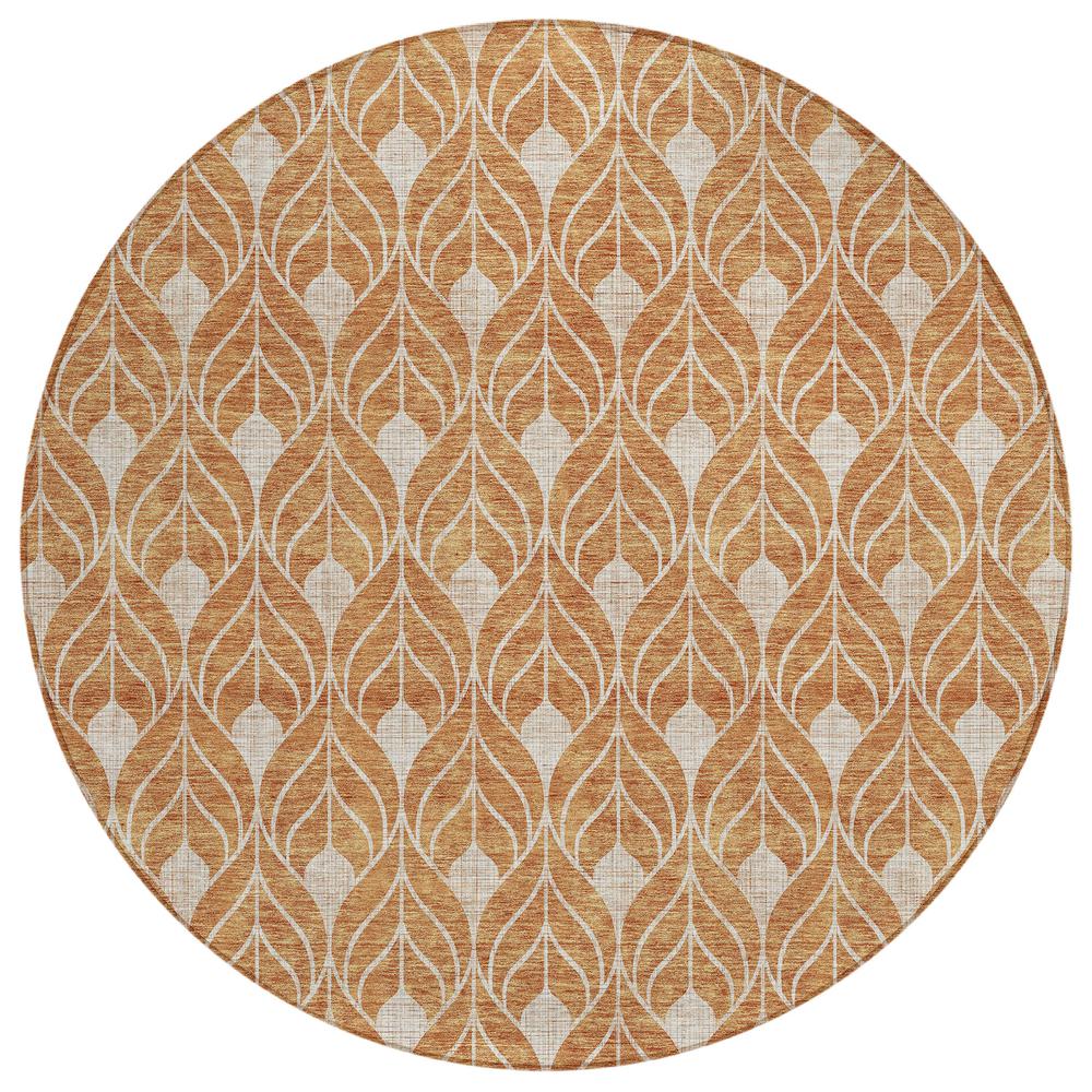 Chantille ACN931 Orange 8' x 8' Rug