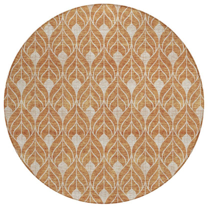 Chantille ACN931 Orange 8' x 8' Rug