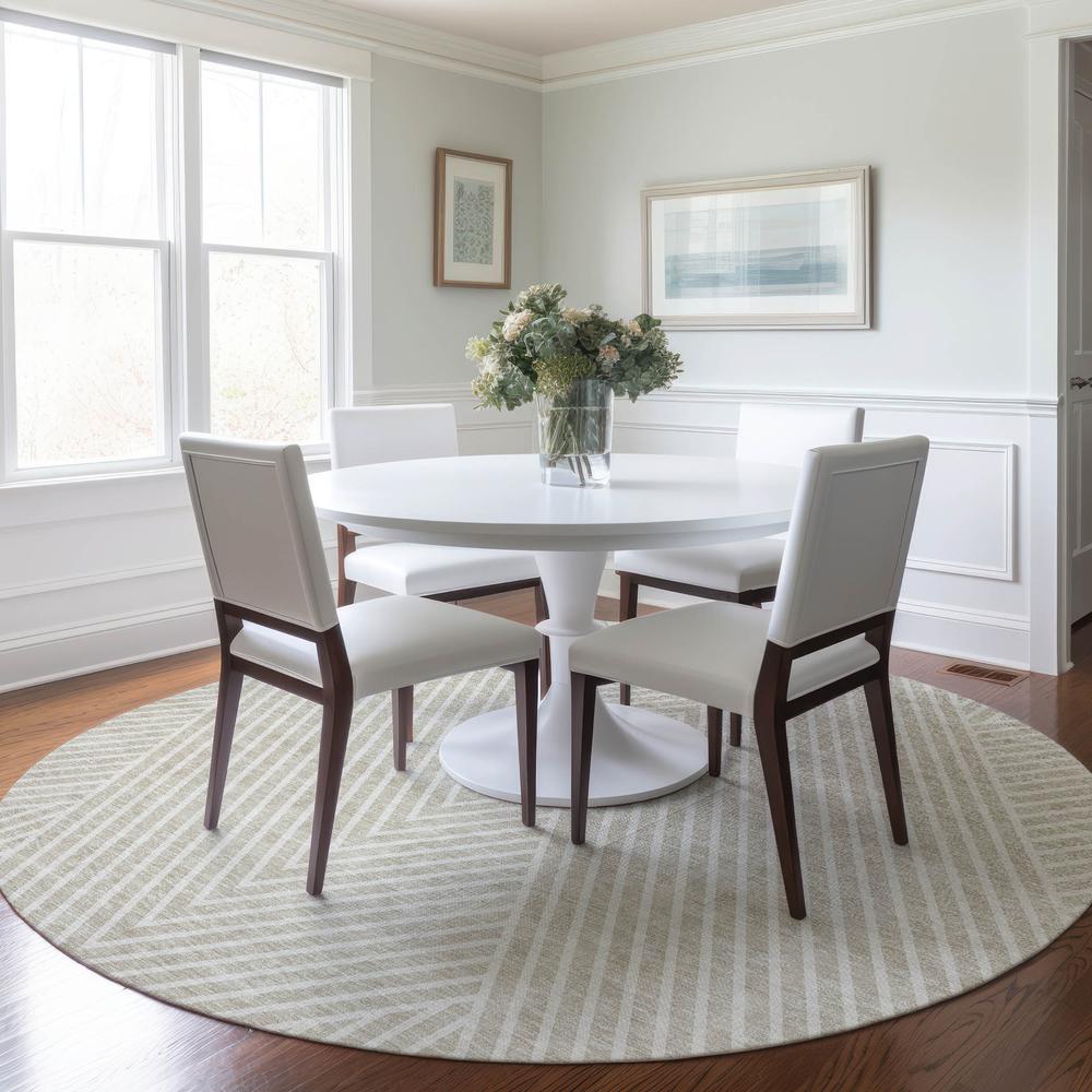 Chantille ACN937 Brown 8' x 8' Rug