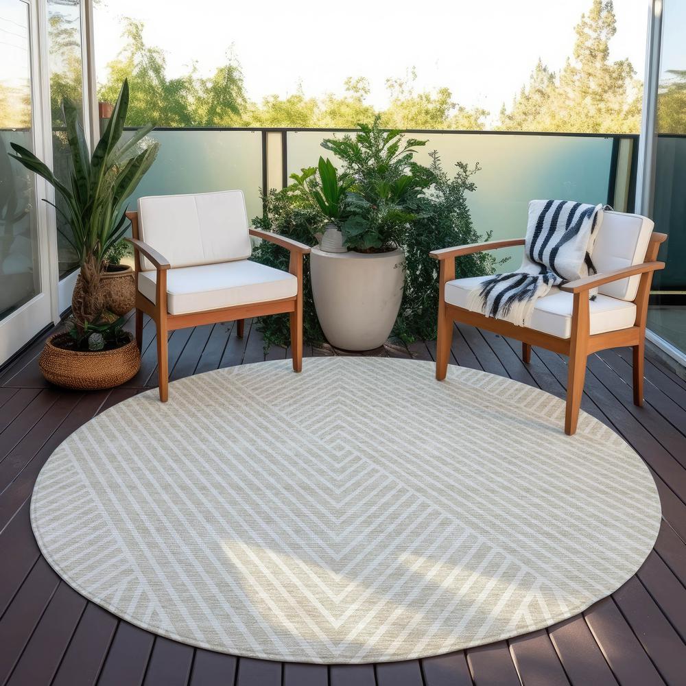 Chantille ACN937 Brown 8' x 8' Rug